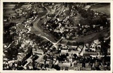 Ak Leśna Marklissa Schlesien, Fliegeraufnahme - 4875899