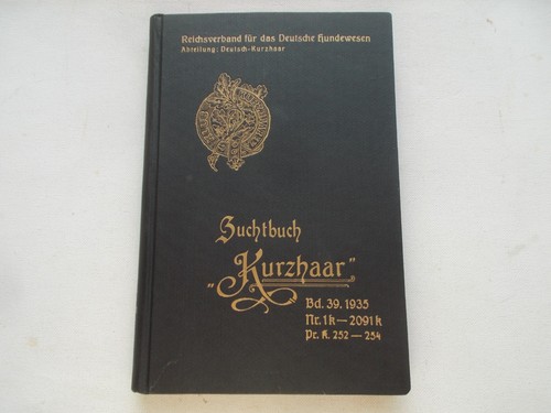 Zuchtbuch kurzhaar - 39, /