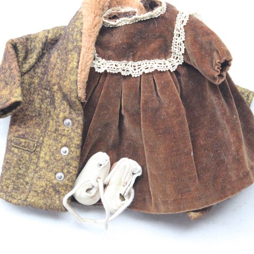 Altes googly puppenkleid m - altes,