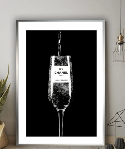 Champage glas mode leinwand - glas,