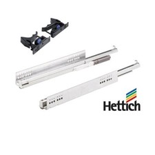 Hettich Quadro V6 Silent System für Holzschubkästen inklusiv Kupplung SOFT-CLOSE
