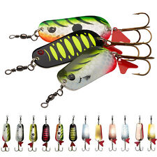 DAM Effzett Standard Blinker 6 16 22 30 45 60 g Barsch Hecht Wels Raubfisch