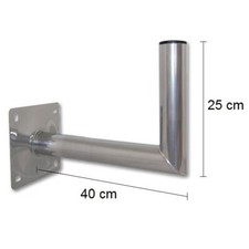 Wandhalter Mast Winkel 40 cm