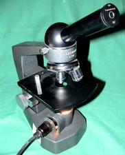 LEYBOLD Mikroskop Okular Fadenkreuz Optik Schule Ausbildung Lehre Microscope BW