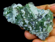 Top grüner fluorit und - grüner, quarz