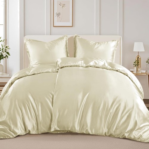 Satin bettwäsche 135x200 4tlg - 135x200,