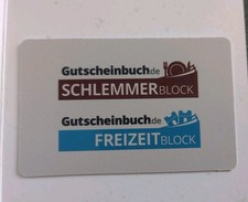 Gutschein Gutscheinbuch Schlemmerblock Freizeitblock 2025/2026 inkl 30€ Guthaben