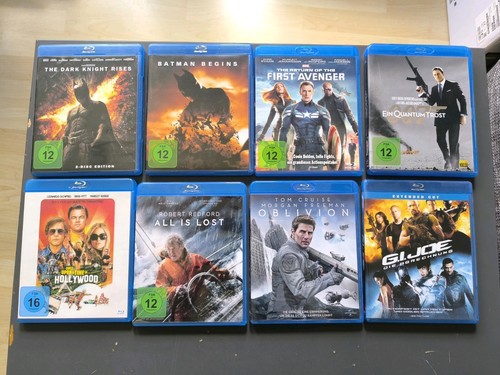 Blu rays - 8,