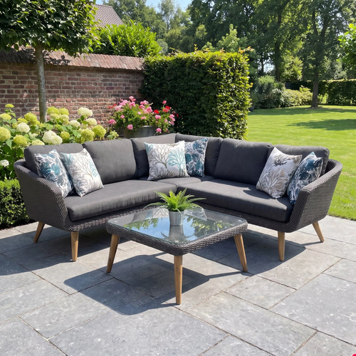 Milano eck gartenlounge set - milano, |