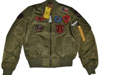 Authentisch damen top gun 1 - top, ma-1
