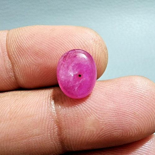 Hervorragender rosa rubin - a+,