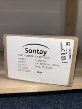 Sontay Original Luft Differenzdruckmessumformer - PA-267- 500-V.
