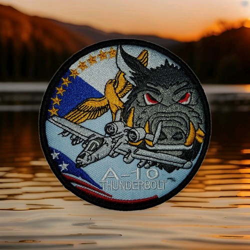 Thunderbolt gestickter - a-10,