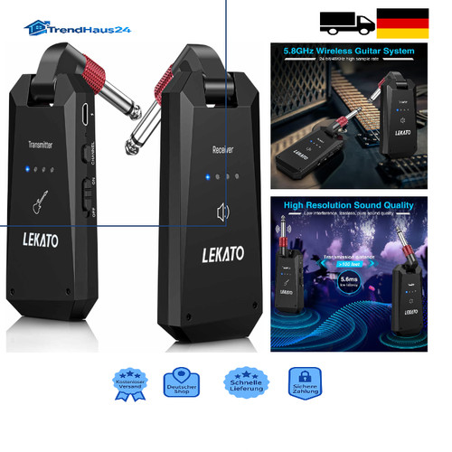Lekato funkkabel gitarre - funkkabel,
