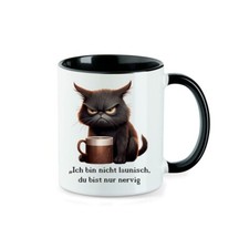 Tasse Katze mit Spruch Montag