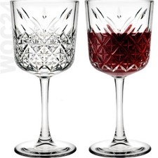 6 x 330 ml Pokal Rotwein Wein Weißwein Trink Wasser Saft Glas Gläser Set