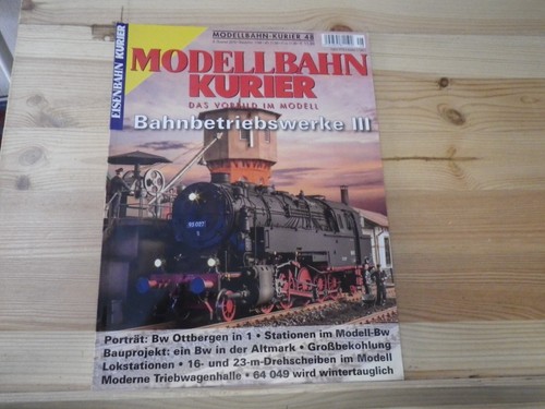 Modellbahn kurier 48 - kurier,