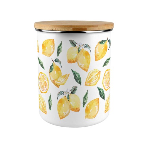 Vibrant lemons vorratsdose - vibrant,