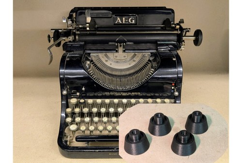 Gummifüße für die - 4x, aeg