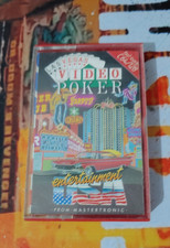 Las Vegas Video Poker (1986) Commodore 64 (Tape, Manual, Box) works 8-bit