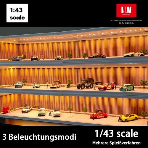 Diorama diecast garage - 1/43,