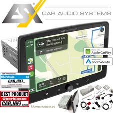 ESX VMX900DAB wireless Android Auto Apple Carplay Navi DAB+ Autoradio  1-DIN 9"