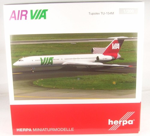 Tupolev 154m air - tu-154m, via