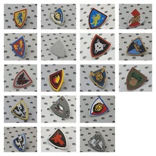LEGO® 1x Schild Minifigur Shield Weapon Ritter - 3846 - Versch. Typen