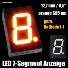 Stück led segment - 1,