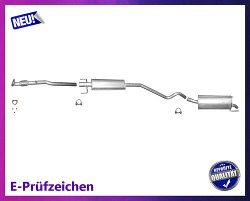 Auspuffanlage für opel astra - auspuffanlage,