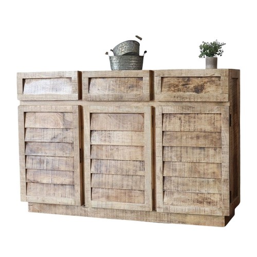 Sideboard buje lamellen massiv - buje,