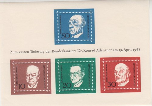 Bund adenauer block - bund,, bl