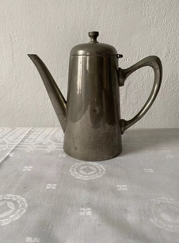 Jugendstil metall kanne - metall,