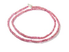 Edelstein roter Turmalin-Kette