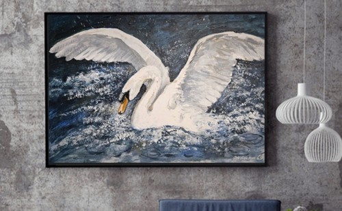 Acrylbild original gemälde - acrylbild,
