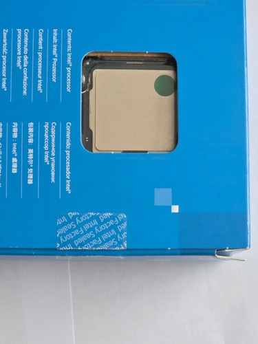 Intel core 9600k - core, i5-9600k