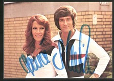 Ansichtskarte Musikerduo Nina