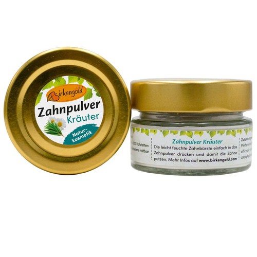 Birkengold zahnpulver kräuter - birkengold,