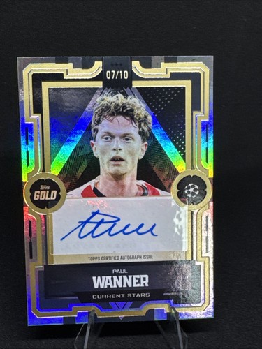 Paul wanner topps ucc gold - ucc,
