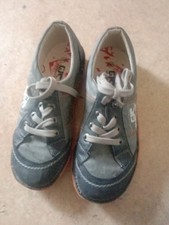 Gordon Jack Damen Schuhe Gr.39 Blau Leder