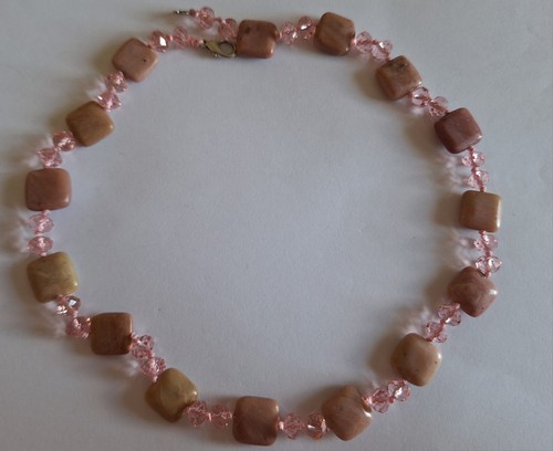 Vintage halskette edelsteine - vintage,