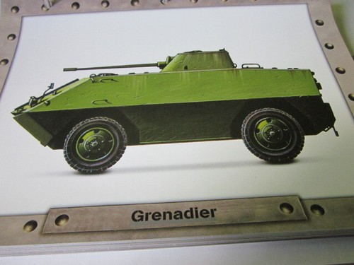 Radpanzer typenblatt grenadier - radpanzer,