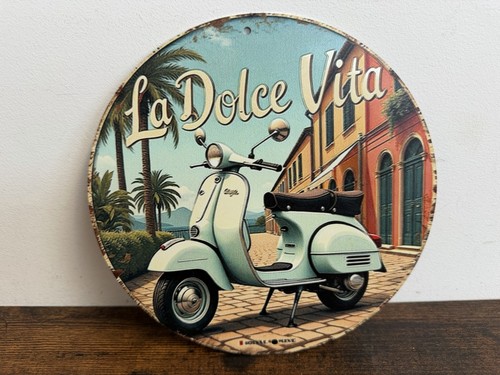 Italian vespa blechschild - vespa,