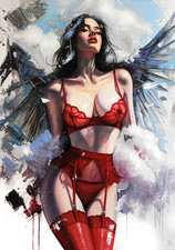 Original Frauenportrait