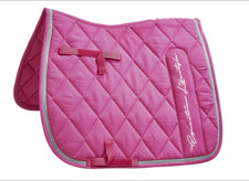 Busse, Satteldecke, Sattelunterlage, Schabracke Oldenburg, Dressur / DR Pink neu