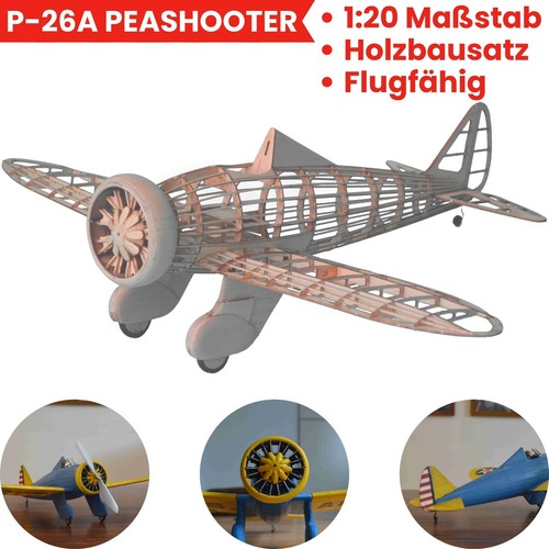 26a peashooter slow flyer - p-26a,