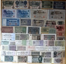 Verschiedene banknoten nur - 50,