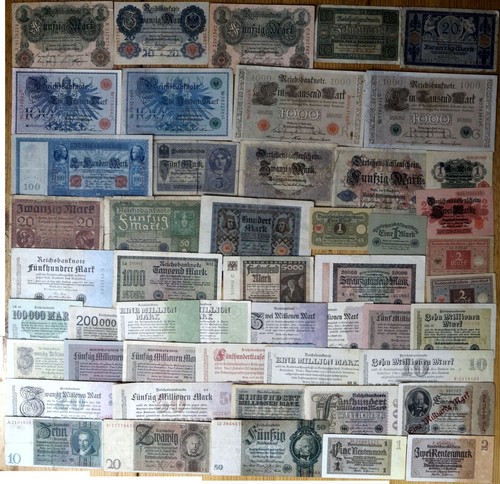 Verschiedene banknoten nur - verschiedene,