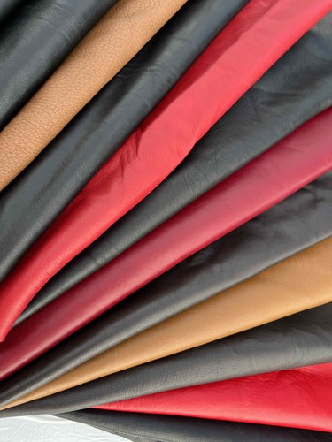 Reste nappaleder verschiedene - nappaleder,