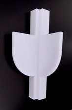 Eckverbinder kompatibel mit IKEA Förbättra Sockelleiste Fußleiste 8 cm Forbattra